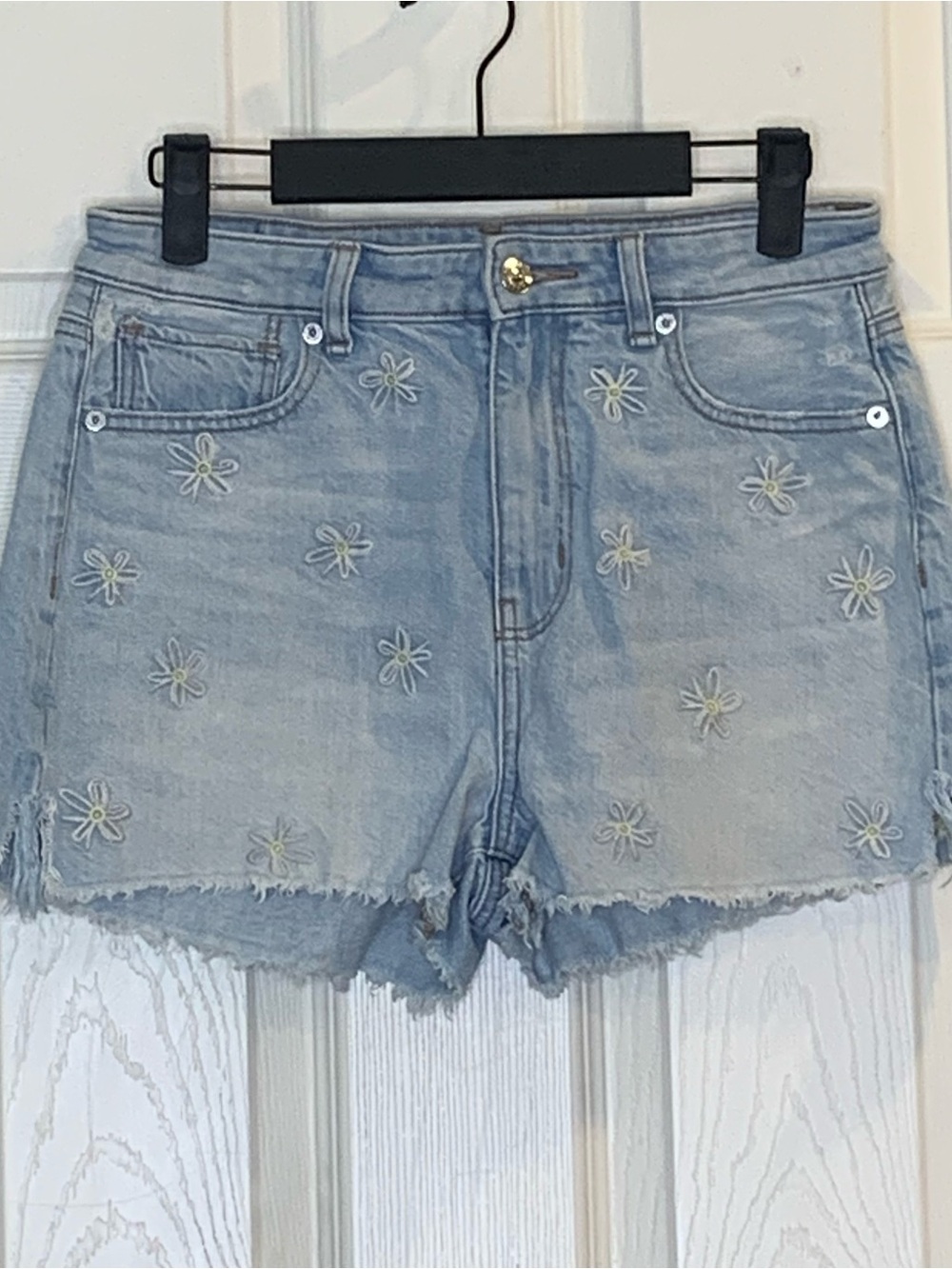 American Eagle Mom Shorts Floral Design Size 2